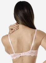 Sassa twee-pack elastische kanten beugelbeha 1X KROKUUS, 1X POEDER