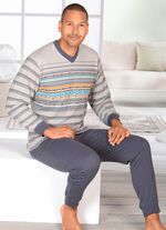 Set: pyjama en short met V-hals 