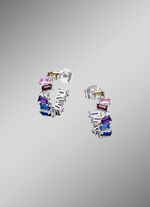 Schitterende variatie: Creolen met synthetische zirkonia 