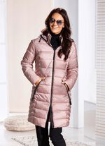 Korte jas met afneembare capuchon 