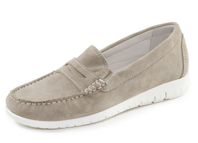 ELENA EDEN, klassieke damespantoffels, breedte H, met uitneembaar voetbed 