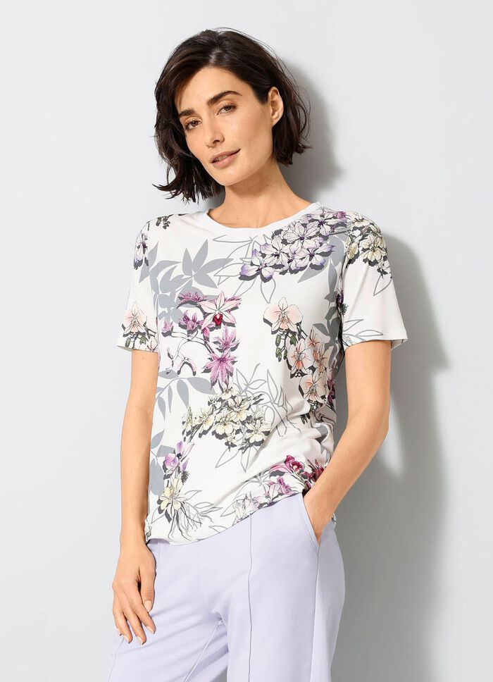 Shirt met all-over print 