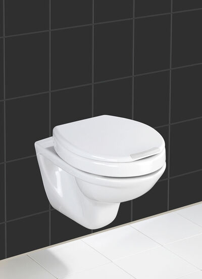Toiletzitting met verhoogde zitting 