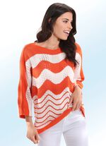 Trui in een geweldig golfdessin 