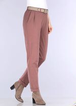 Enkellange broek in slipvorm 