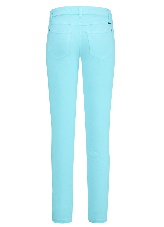 Broek in een comfortabel pull-on-model TURQUOISE