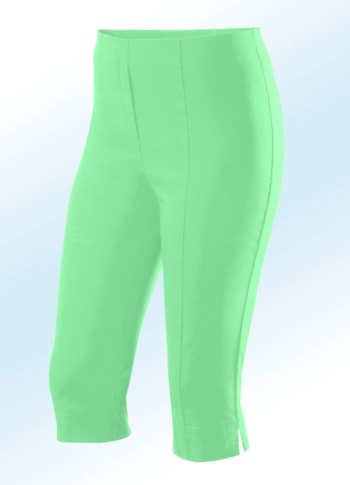 Bermuda met aangesneden band 