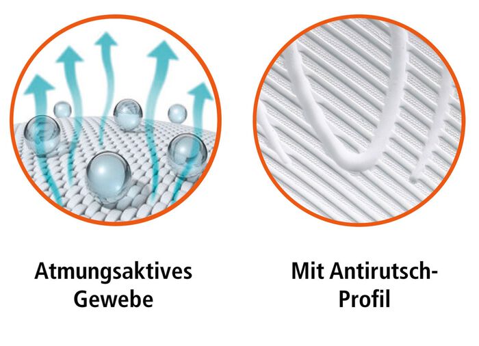 Comfortabele, soepel glijdende, elastische sneaker met memory foam 