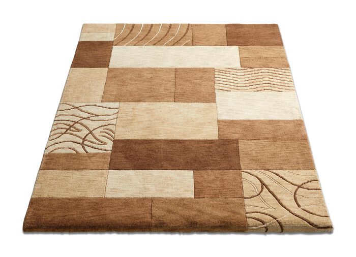 Handgemaakte tapijten van 100% scheerwol 