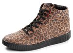 Trendy dameslaarzen, winterschoenen, breedte H, met rits 