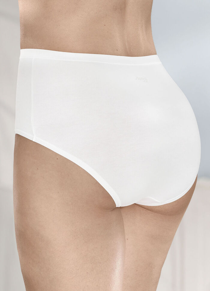 sloggi GO Daily Cotton set van drie slips van biologisch katoen ECRU