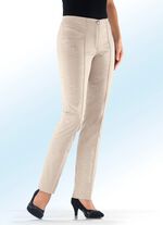 Broek met aangeknipte tailleband 