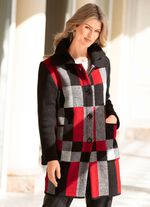 gebreide jas in jacquardmotief 