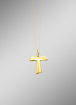 Elegantie in elk opzicht: de kruis-tau-hanger 