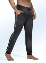 Slaap- en vrijetijdsbroek, lang, met trekkoord en steekzakken, set van twee 