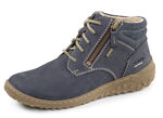 Josef Seibel, gevoerde dameslaarzen, winterschoenen, breedte G, met uitneembaar voetbed MARINE
