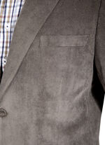 Single-breasted jasje in 2 kleuren TAUPE