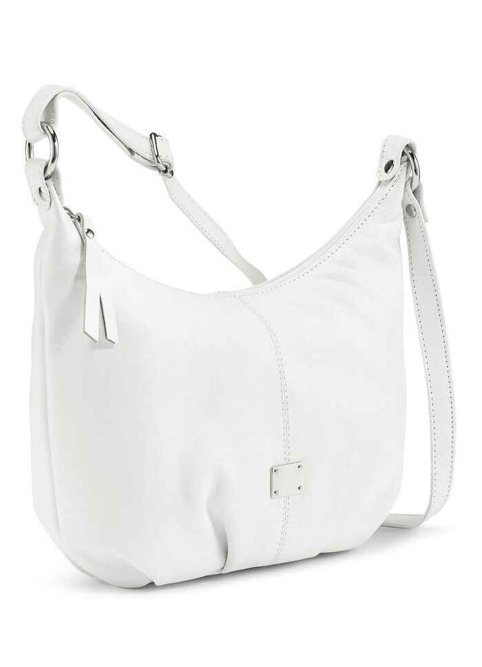 Tas Laurina van volnerf nappaleer WIT