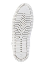 ELENA EDEN sneakers met decoratieve perforatie IJSGRIJS-KLEURRIJK
