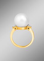 Magische damesring met Zuidzee parel 