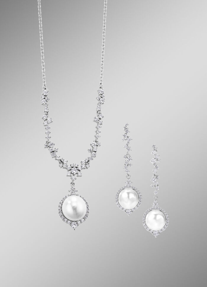 Sieradenset, 2 stuks 925/- 