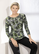Shirt met 3/4-mouwen 
