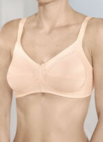 Naturana two-pack bh met decoratieve kanten band in de cups 1X ZARTAPRICOT, 1X WEISS