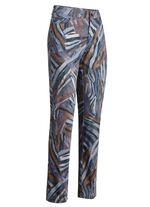 Broek met elastische inzetstukken aan de achterkant 