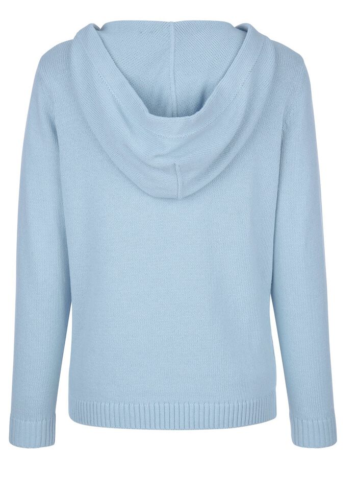 Hoodie van puur katoen 