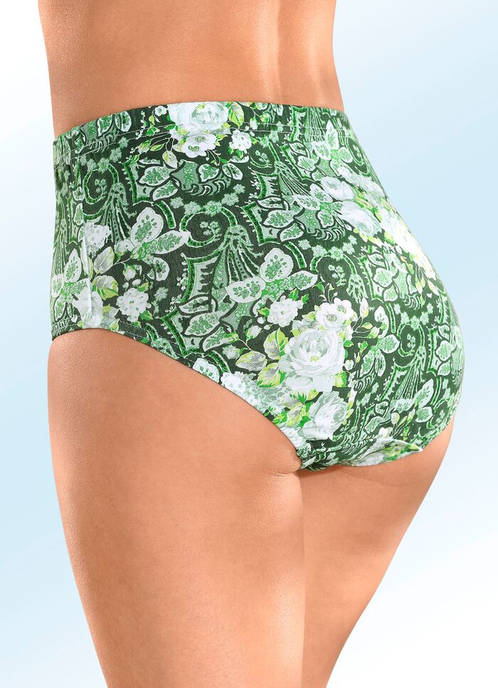 Set van vijf slips met elastische tailleband 