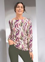 Shirt met all-over print 