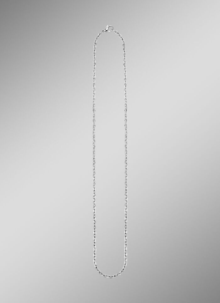 RVS ankerketting met karabijnhaak 