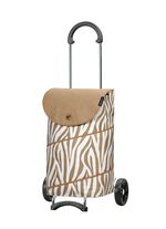 Shopper gemaakt van verchroomd stalen frame 