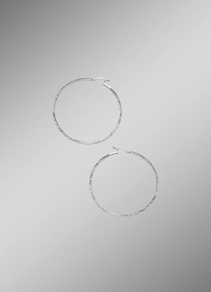 Oorringen met structuur 