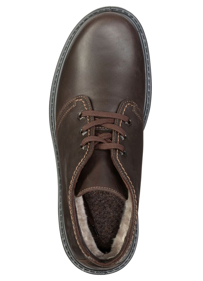 GINO GALANTE, gevoerde herenlaarzen, winterschoenen, breedte H, met lamsvacht 