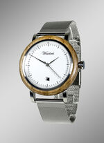 Herenhorloge met mesh band 