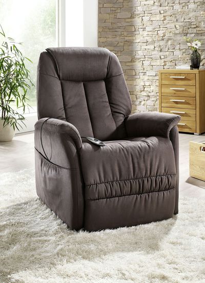 Tv-fauteuil met motor en opstahulp 