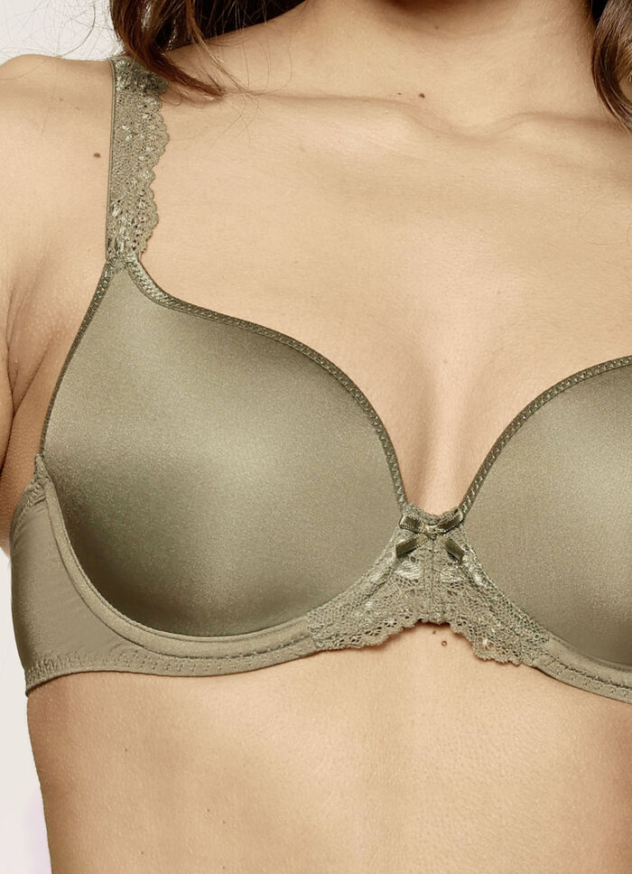 LingaDore beugelbeha met voorgevormde cups OLIJFGROEN