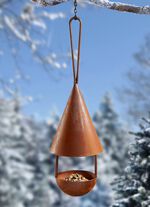 Verroeste metalen toevoer BRUIN