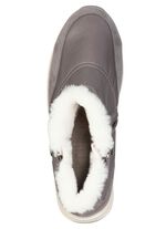 ELENA EDEN, gevoerde dameslaarzen, winterschoenen, breedte H, met uitneembaar voetbed GRIJS