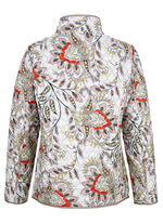 Omkeerbaar jack met grafisch doorgestikt patroon 