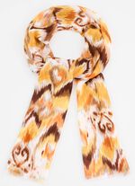 Sjaal met fantasiedessin 