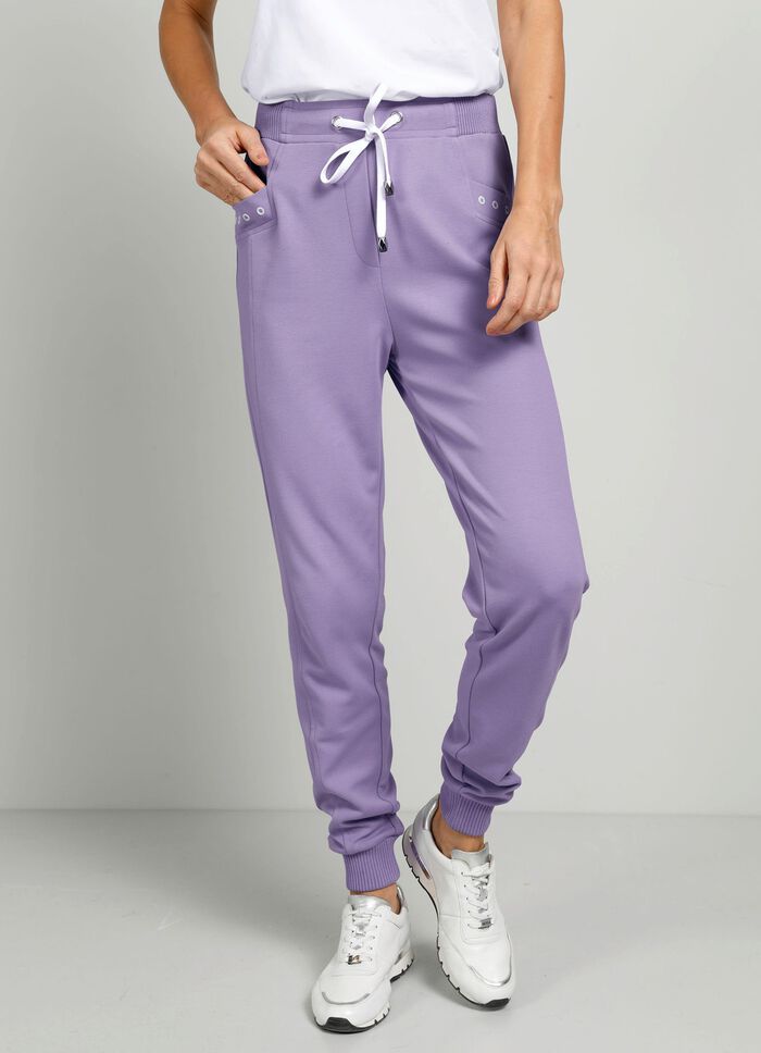 Broek in joggingstijl 