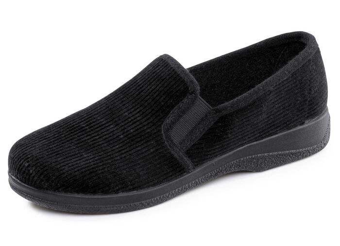 Klassieke herenpantoffels, met elastische band 