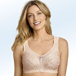 Miss Mary bh met onderlegd elastisch kant aan de voorkant BEIGE