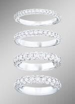 Memoire-briljantring in verschillende karaatgewichten 