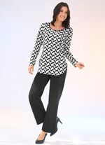 Broeken in modieuze breedte 