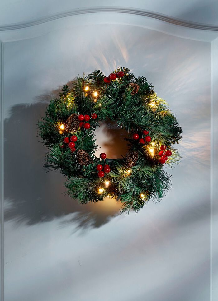 LED-krans met timerfunctie 