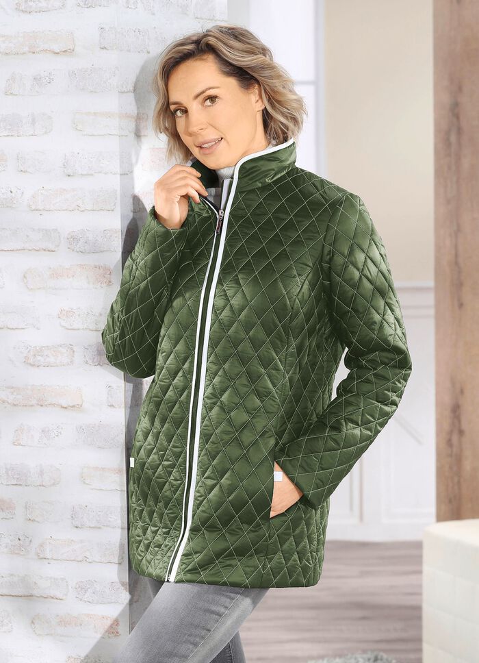 Jas met ruitjesquilt 