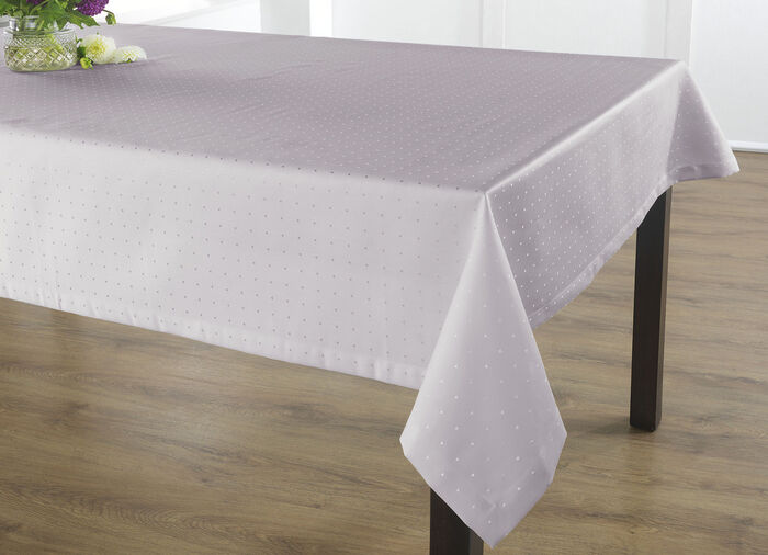 Hoogwaardige damast tafelkleden van Curt Bauer GRIJS